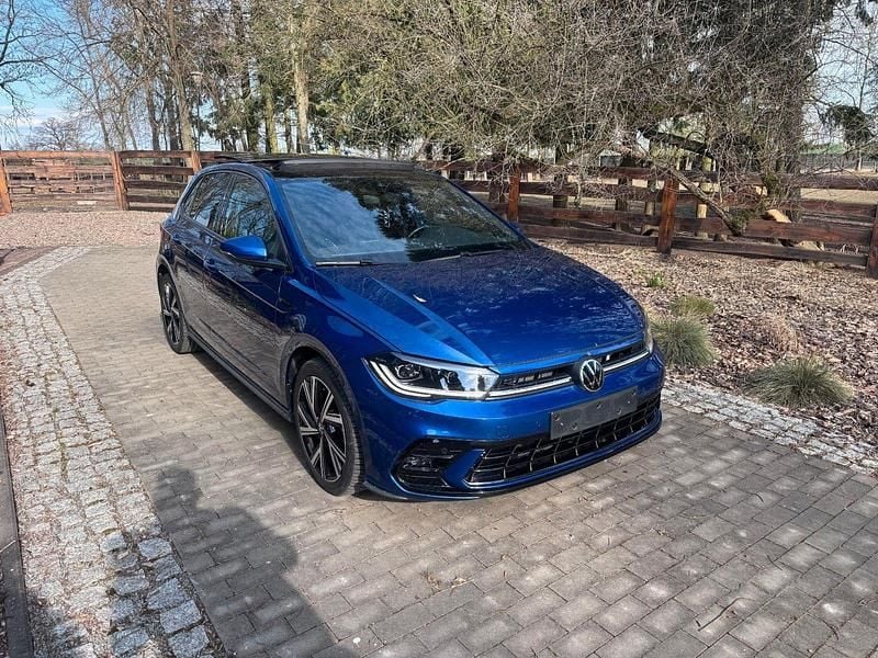 Gebraucht VW Polo R-line 110 PS (80 kW) 2021 Blau Kleinwagen