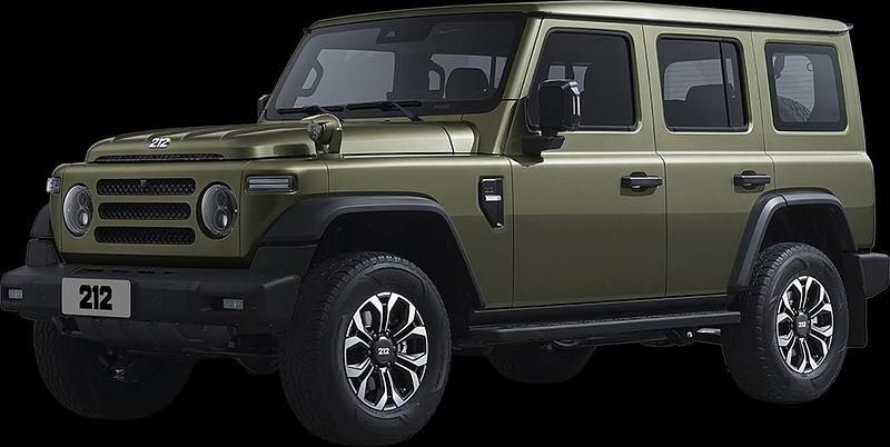 Neu BAW 212 166 PS (122 kW) 2026 Grün SUV