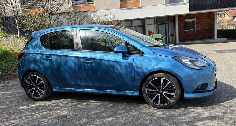 Second-hand Opel Corsa drive 69 CP (50 kW) 2015 Albastru Hatchback
