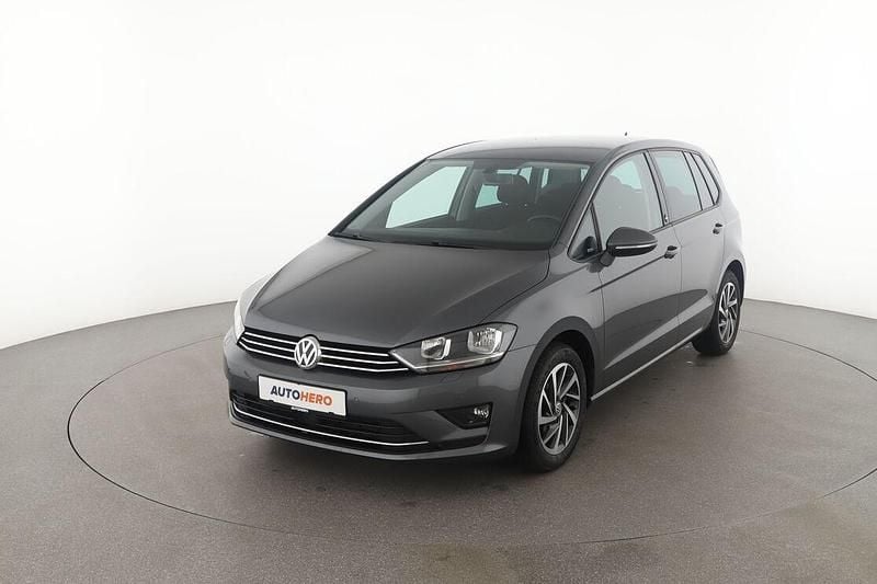 Grau Gebraucht 2017 VW Golf Sportsvan Sound Van / Kleinbus | 14.580 € (Fairer Preis) - Bild 1/3