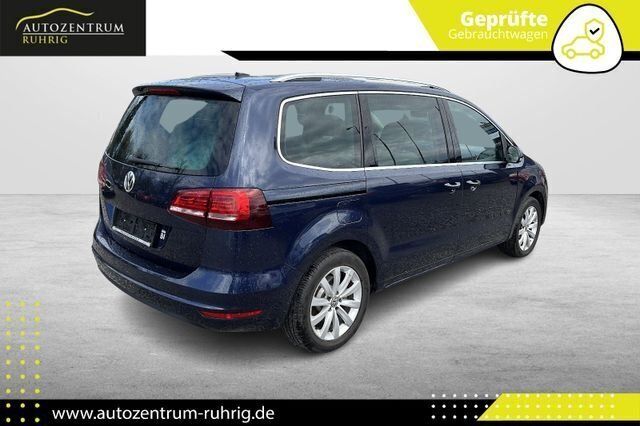 Gebraucht VW Sharan Highline 150 PS (110 kW) 2017 Blau Van / Kleinbus