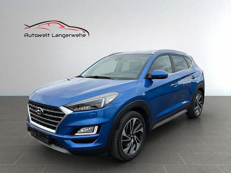 Blau Gebraucht 2019 Hyundai Tucson Trend SUV | 19.899 € (Fairer Preis) - Bild 1/4