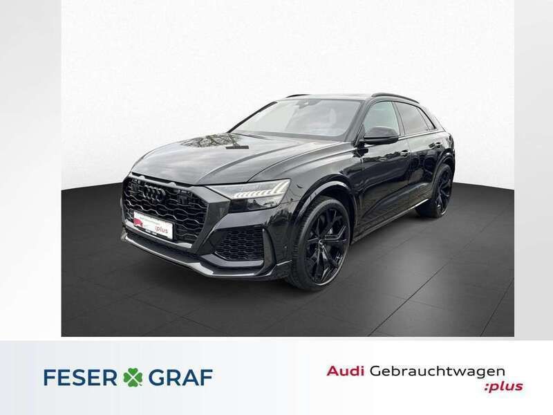 Mythosschwarz metallic Gebraucht 2023 Audi RS Q8 Ambiente SUV | 124.980 € (Fairer Preis) - Bild 1/4