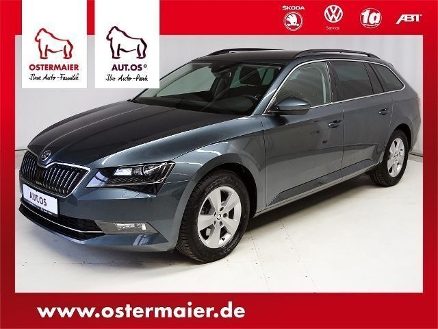 Grau metallic Gebraucht 2016 Skoda Superb Ambition Kombi | 29.460 € - Bild 1/4