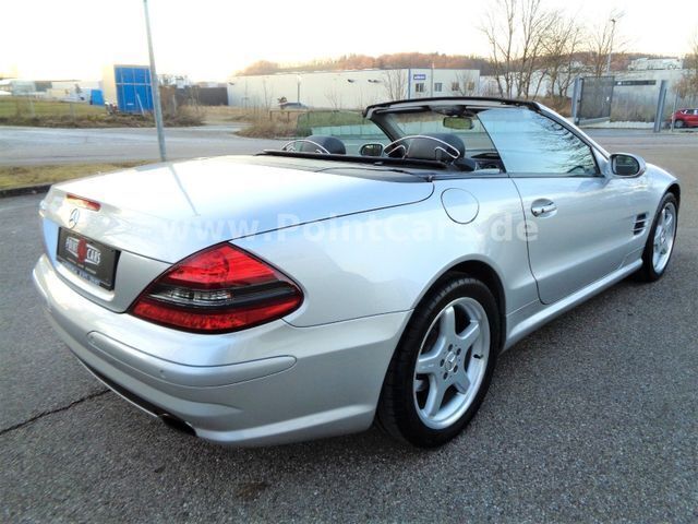 Gebraucht Mercedes SL500 AMG 306 PS (225 kW) 2001 Silber metallic Cabrio
