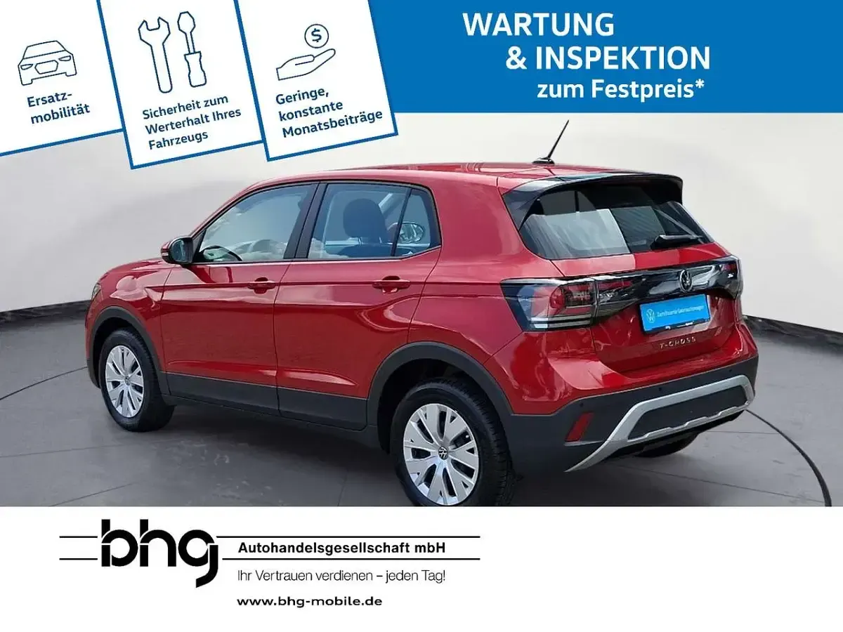 Gebraucht VW T-Cross 95 PS (69 kW) 2025 Rot SUV