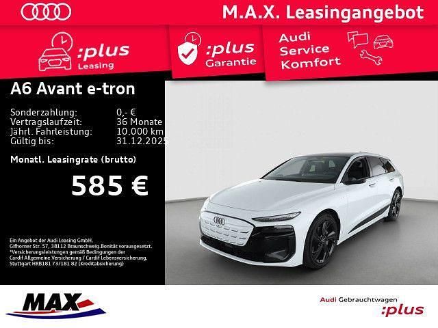 Weiß Gebraucht 2025 Audi A6 e-tron S-Line Kombi | 71.289 € (Superpreis) - Bild 1/3