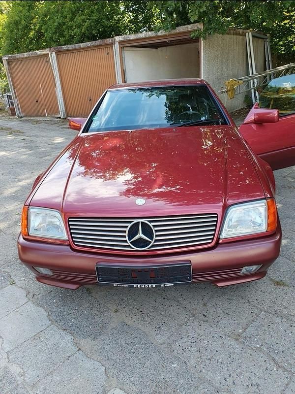 Rot Gebraucht 1993 Mercedes SL300 Cabrio | 8.000 € - Bild 1/4