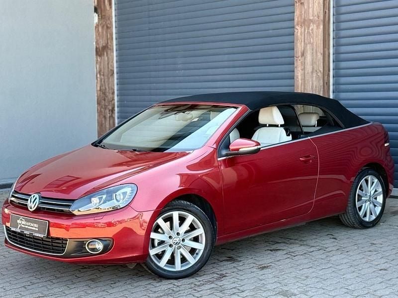 Gebraucht VW Golf Cabriolet 160 PS (117 kW) 2012 Rot Cabrio