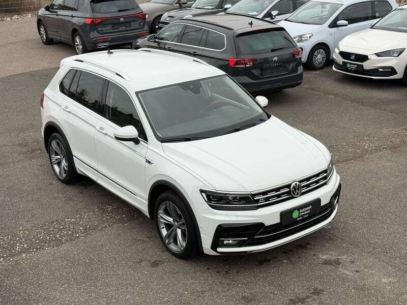 Pure white Gebraucht 2020 VW Tiguan Highline SUV | 28.900 € (Guter Preis) - Bild 1/4