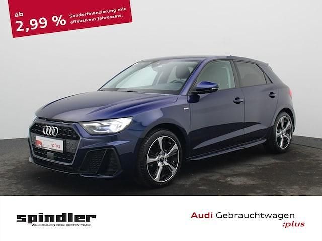 Navarrablau metallic Gebraucht 2025 Audi A1 Sportback S-Line Kleinwagen | 25.480 € (Guter Preis) - Bild 1/4