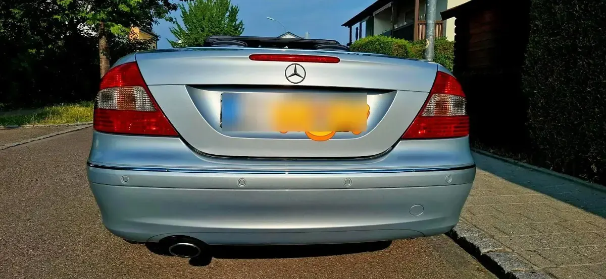 Gebraucht Mercedes CLK200 Avantgarde 163 PS (119 kW) 2006 Silber Cabrio