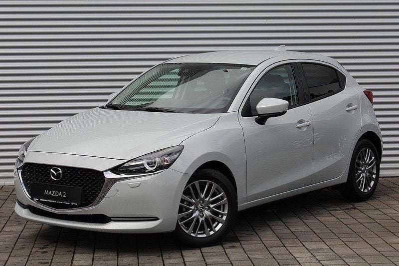 Weiß Gebraucht 2021 Mazda 2 Kizoku Limousine | 16.790 € (Fairer Preis) - Bild 1/4