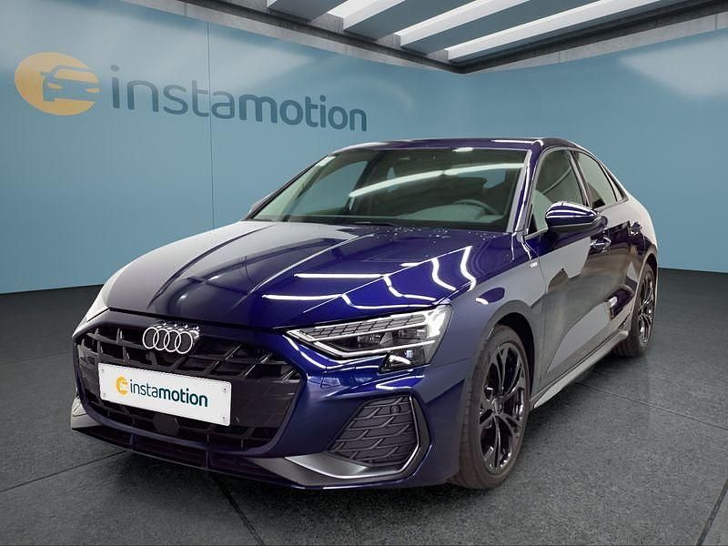 Blau Gebraucht 2025 Audi A3 Limousine | 39.399 € - Bild 1/4