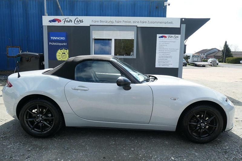 Gebraucht Mazda MX5 Exclusive-Line 131 PS (96 kW) 2015 Weiß Cabrio