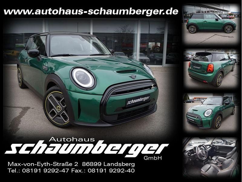 British racing green Gebraucht 2021 Mini Cooper SE Kleinwagen | 16.900 € (Fairer Preis) - Bild 1/4