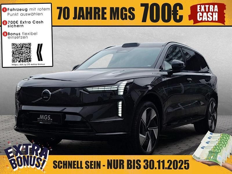 Platinum grey metallic Neu 2025 Volvo EX90 Performance SUV | 104.490 € (Teuer) - Bild 1/4