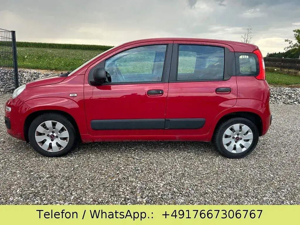 Gebraucht Fiat Panda 69 PS (50 kW) 2012 Rot Kleinwagen