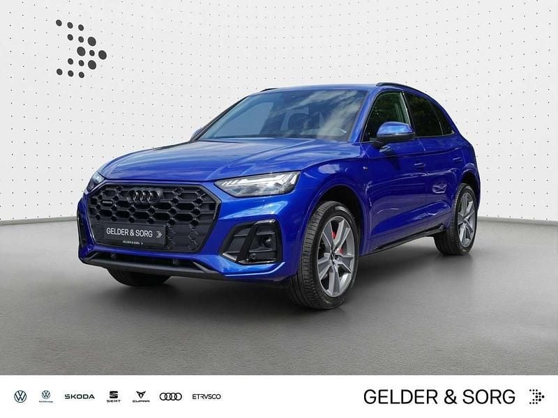 Ultrablaumetallic Gebraucht 2022 Audi Q5 S-Line SUV | 39.490 € (Guter Preis) - Bild 1/4