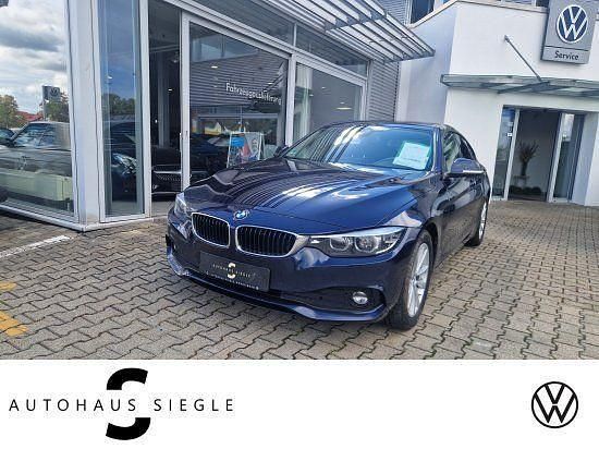 Blau Gebraucht 2020 BMW 420 Advantage Coupé | 21.930 € (Superpreis) - Bild 1/4