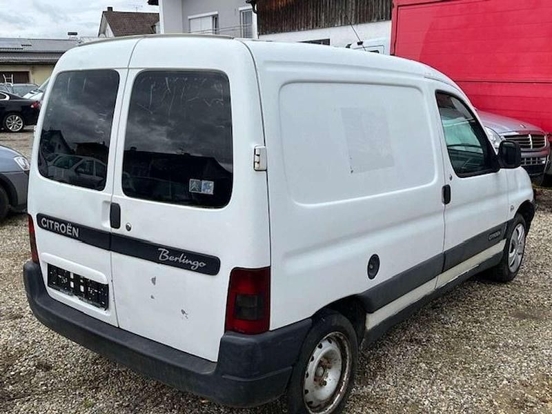 Gebraucht Citroën Berlingo 75 PS (55 kW) 2001 Weiß Van / Kleinbus