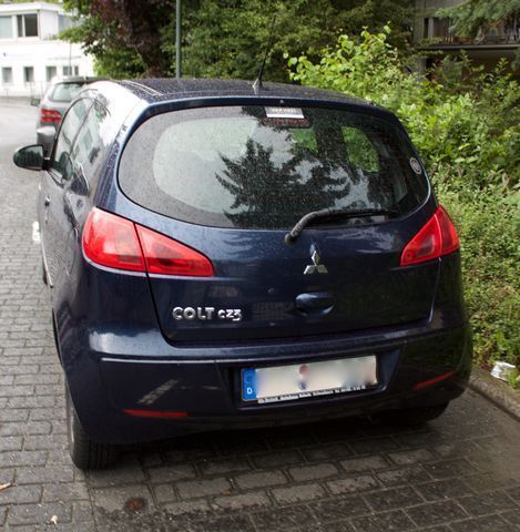 Gebraucht Mitsubishi Colt 109 PS (80 kW) 2005 Blau metallic Kleinwagen