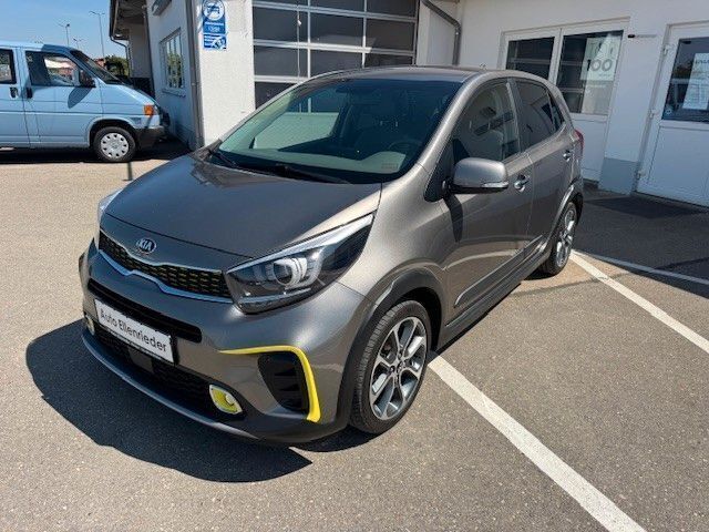 Gebraucht Kia Picanto X-Line 101 PS (74 kW) 2018 (im) titaniumsilber met. Kleinwagen