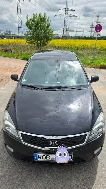 Brugt Kia Ceed Vision 109 HK (80 kW) 2011 Sort Hatchback