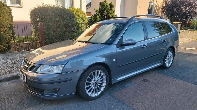 Grau Gebraucht 2007 Saab 9-3 Vector Kombi | 3.333 € (Superpreis) - Bild 1/4
