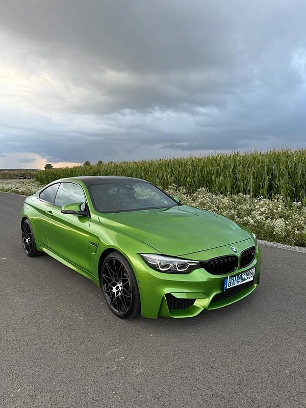 Grün Gebraucht 2019 BMW M4 Competition Edition Coupé | 55.000 € (Superpreis) - Bild 1/4