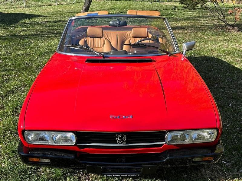 Rot Gebraucht 1983 Peugeot 504 Cabrio | 34.900 € - Bild 1/4