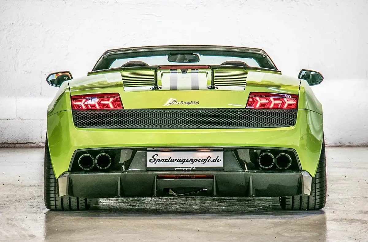 Gebraucht Lamborghini Gallardo 570 PS (419 kW) 2013 Grün Cabrio