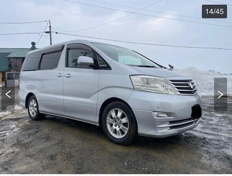 Silber Gebraucht 2006 Toyota Alphard Van / Kleinbus | 8.500 € - Bild 1/4