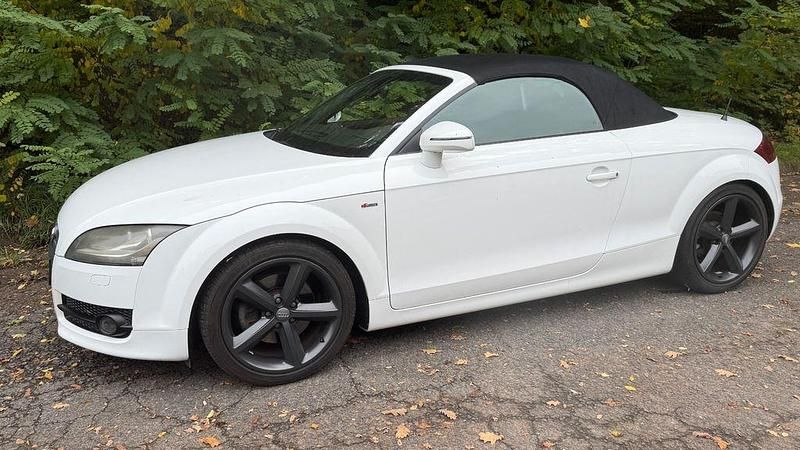 Gebraucht Audi TT Roadster S-Line 200 PS (147 kW) 2008 Weiß Cabrio
