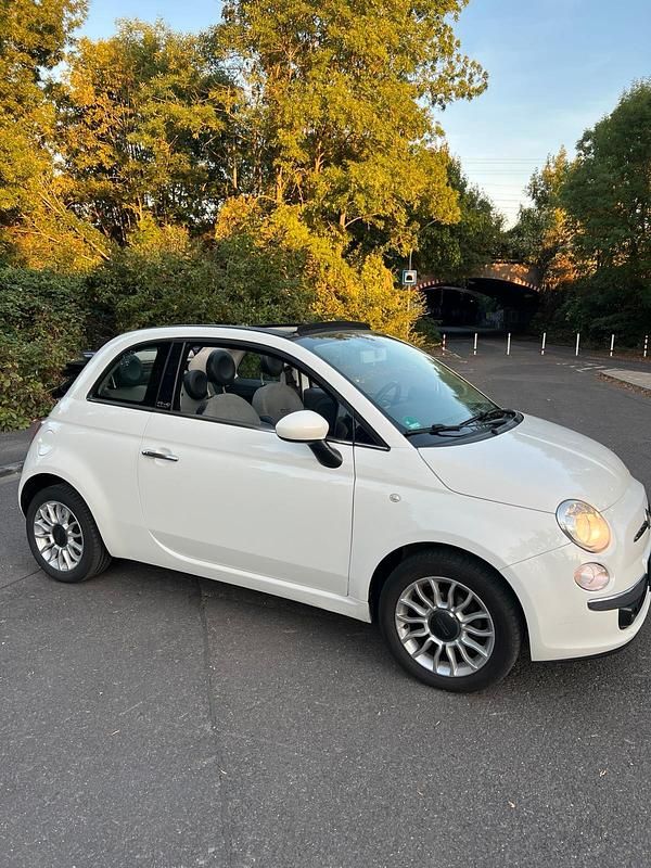 Weiß Gebraucht 2013 Fiat 500C Cabrio | 5.500 € (Fairer Preis) - Bild 1/4