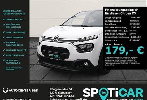 Gebraucht Citroën C3 PureTech 83 PS (61 kW) 2024 Weiß Limousine