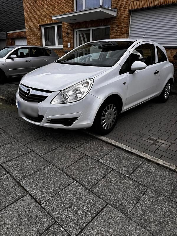 Gebraucht Opel Corsa Eco 2009 Weiß Kleinwagen