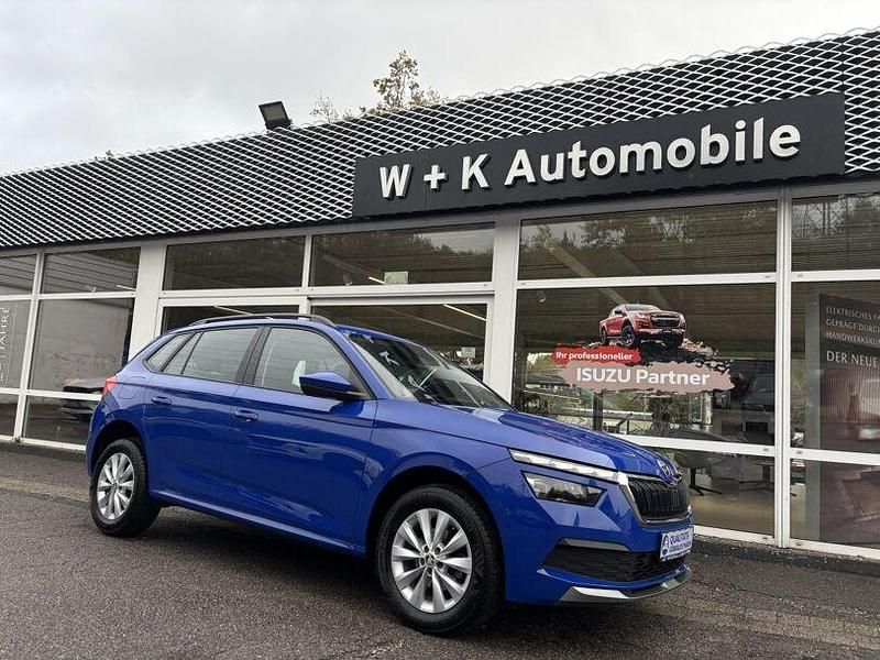 Blau Gebraucht 2022 Skoda Kamiq Ambition SUV | 17.450 € (Guter Preis) - Bild 1/3