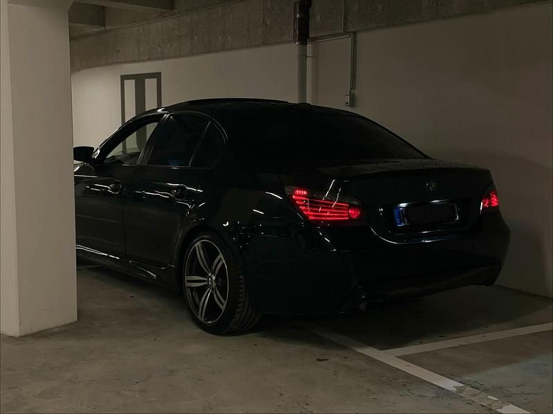 Schwarz Gebraucht 2007 BMW 535 Limousine | 7.500 € (Superpreis) - Bild 1/4