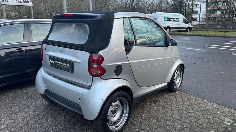 Gebraucht Smart ForTwo Cabrio Basis 41 PS (30 kW) 2003 Silber Cabrio