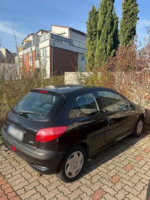 Schwarz Gebraucht 2003 Peugeot 206 Limousine | 500 € (Superpreis) - Bild 1/3