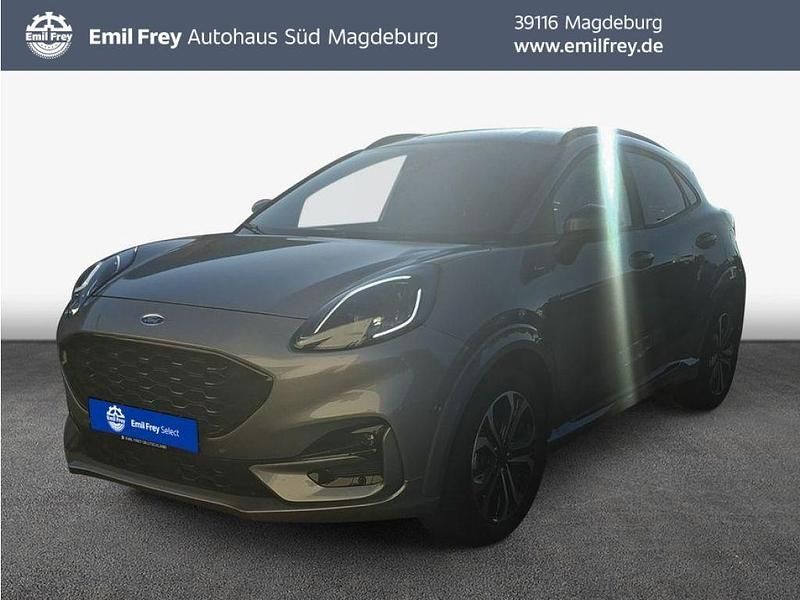 Lackierung: solar silver metalli (metallic) Gebraucht 2024 Ford Puma SUV | 22.442 € (Superpreis) - Bild 1/4
