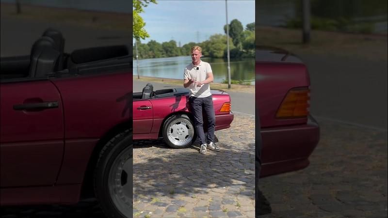 Gebraucht Mercedes SL500 320 PS (235 kW) 1993 Rot Cabrio