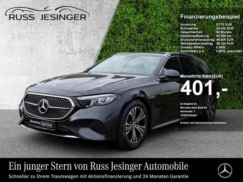 Graphite grey Gebraucht 2024 Mercedes E200 Avantgarde Kombi | 47.980 € - Bild 1/3