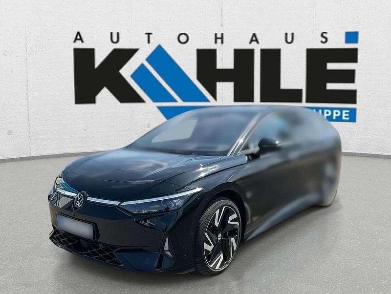 Grenadillschwarz metallic Gebraucht 2025 VW ID.7 GTX Limousine | 68.990 € - Bild 1/4