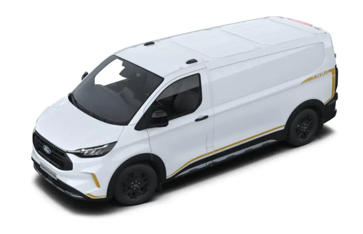 Neu Ford Transit Custom 150 PS (110 kW) 2026 Frozen white Van