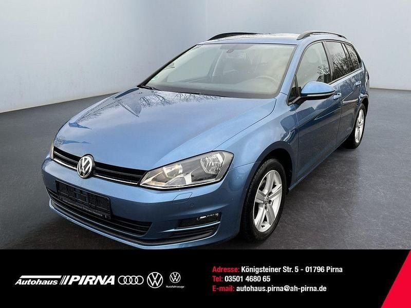 Blau Gebraucht 2013 VW Golf VII Comfortline Kombi | 5.900 € (Guter Preis) - Bild 1/4