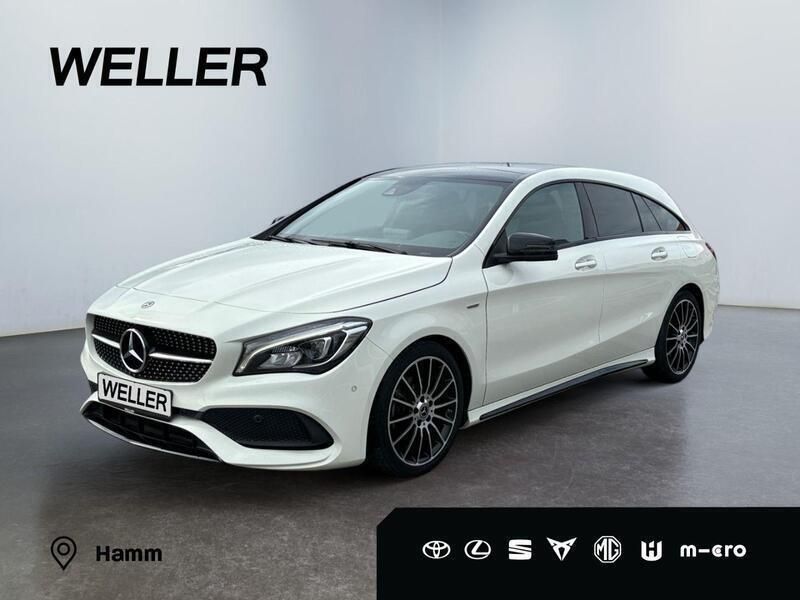 Weiss Gebraucht 2017 Mercedes CLA180 Shooting Brake Edition Kombi | 18.880 € (Fairer Preis) - Bild 1/3
