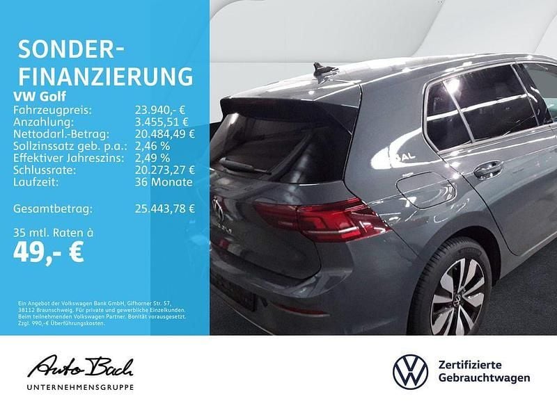 Gebraucht VW Golf VIII Goal 116 PS (85 kW) 2025 Grau Limousine