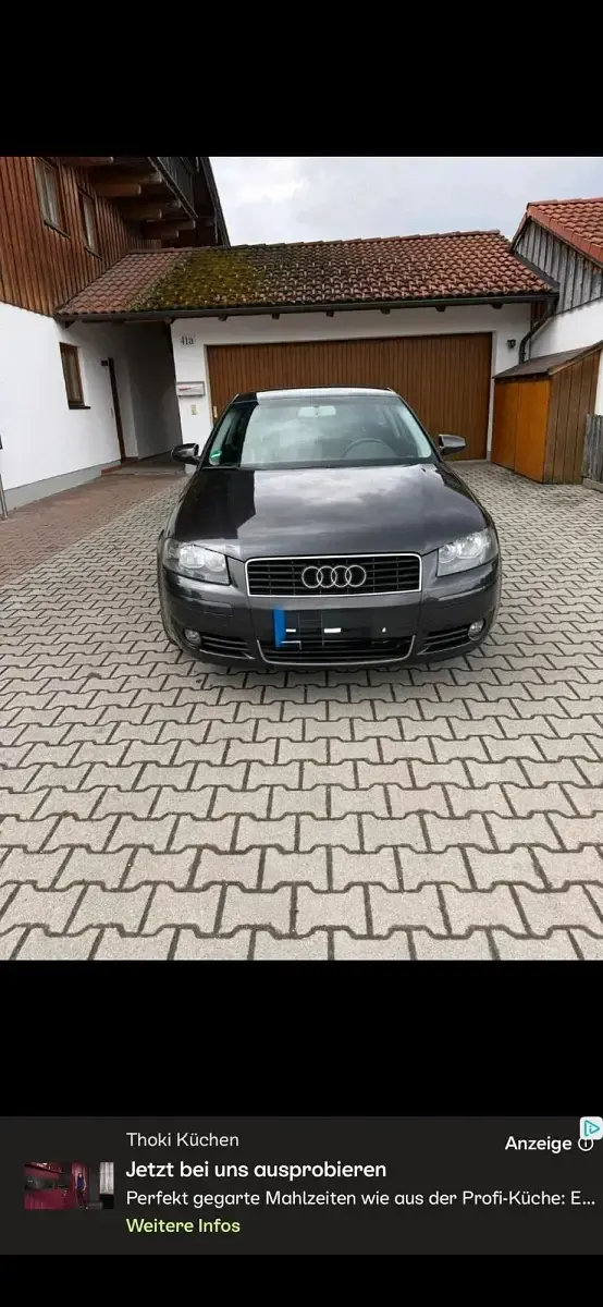 Gebraucht Audi A3 Sportback 102 PS (75 kW) 2004 Schwarz Kleinwagen